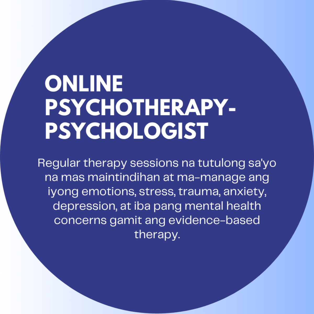 Online Psychotherapy(THERAPY) (Licensed Psychologist) UP TO 1HR